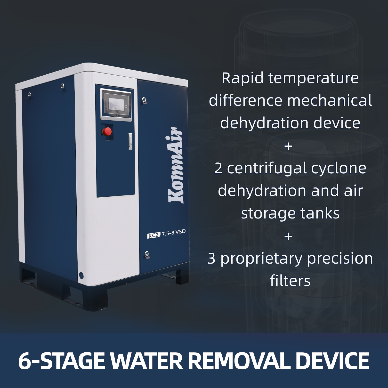 1. KC2 Series Mini Air Station (Power Range 7.5 HP – 30 HP) - Image 16